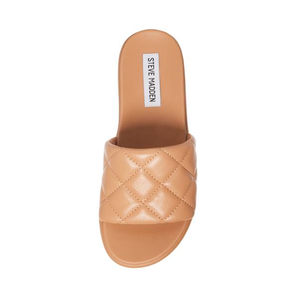 Steve Madden Abell Tan Sandaler Dam Bruna | SM-352RS