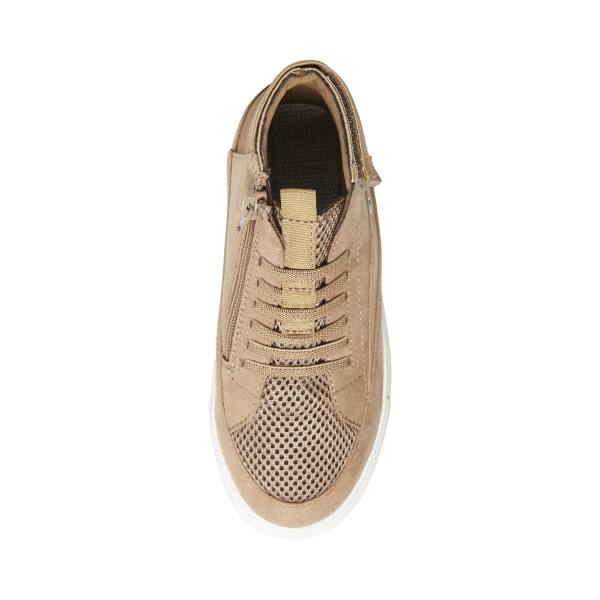 Steve Madden Achangee Taupe Sneakers Barn Grå Bruna | SM-130YE