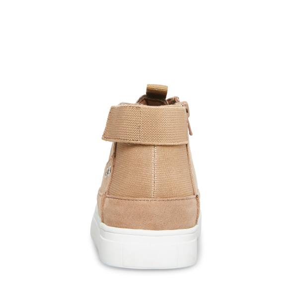 Steve Madden Achangee Taupe Sneakers Barn Grå Bruna | SM-130YE