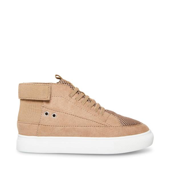 Steve Madden Achangee Taupe Sneakers Barn Grå Bruna | SM-130YE