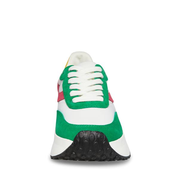 Steve Madden Actions Sneakers Dam Gröna Olika Färger | SM-032MW