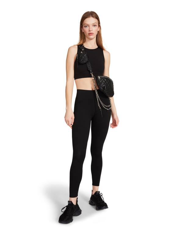 Steve Madden Active Leggings Dam Svarta | SM-714IM