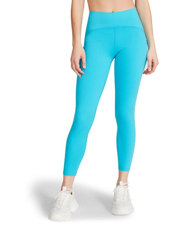 Steve Madden Active Turquoise Leggings Dam Turkos | SM-485UH