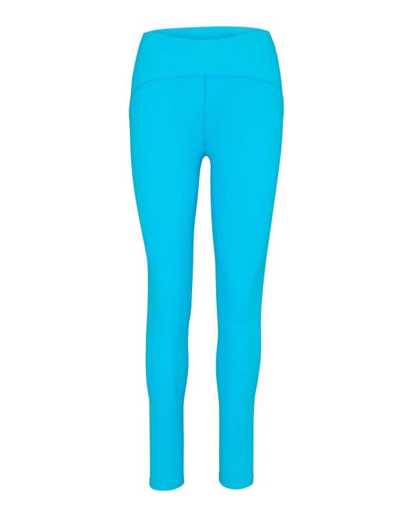 Steve Madden Active Turquoise Leggings Dam Turkos | SM-485UH