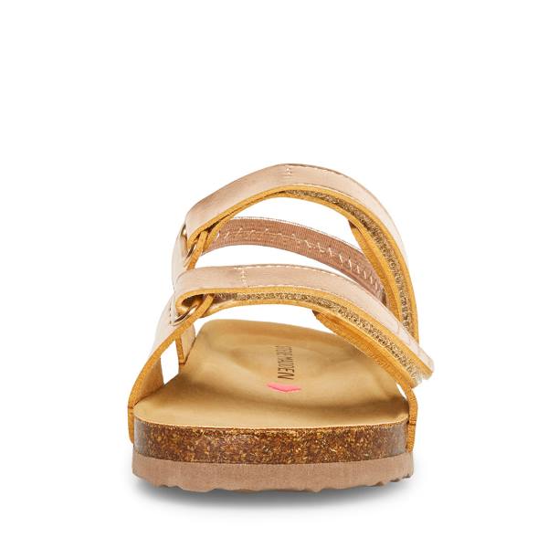 Steve Madden Adouble Sandaler Barn Rosa Guld | SM-920MN