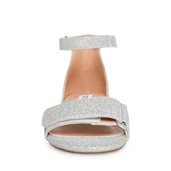 Steve Madden Airenne Sandaler Barn Silver | SM-947BJ