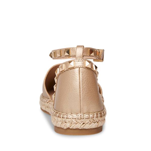 Steve Madden Alissa Platta Skor Dam Guld | SM-713QZ