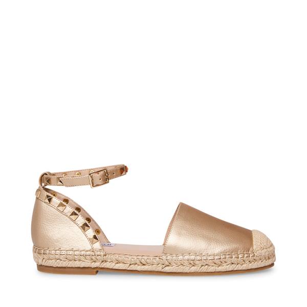 Steve Madden Alissa Platta Skor Dam Guld | SM-713QZ