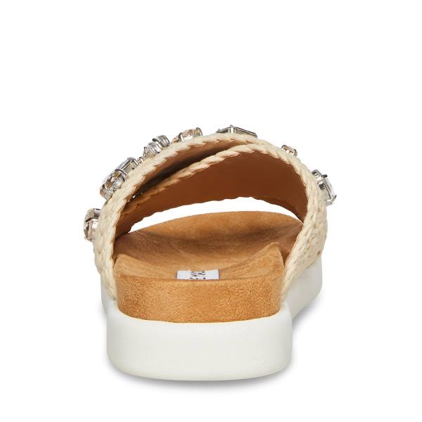 Steve Madden Amandy Natural Sandaler Dam Beige Olika Färger | SM-524HJ