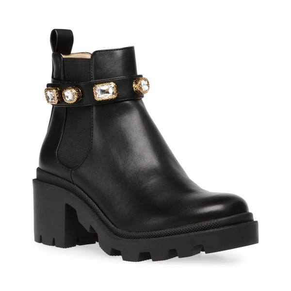 Steve Madden Amulet Kängor Dam Svarta | SM-375PQ