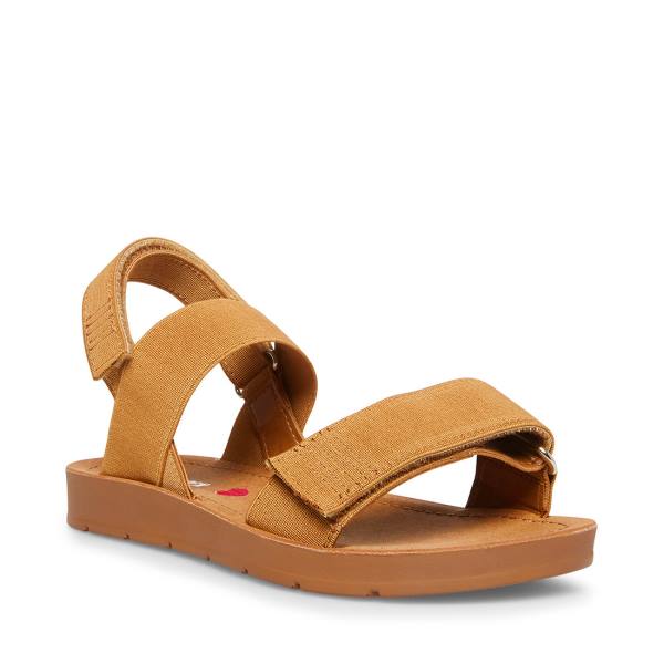 Steve Madden Apasquel Tan Sandaler Barn Bruna | SM-795XO