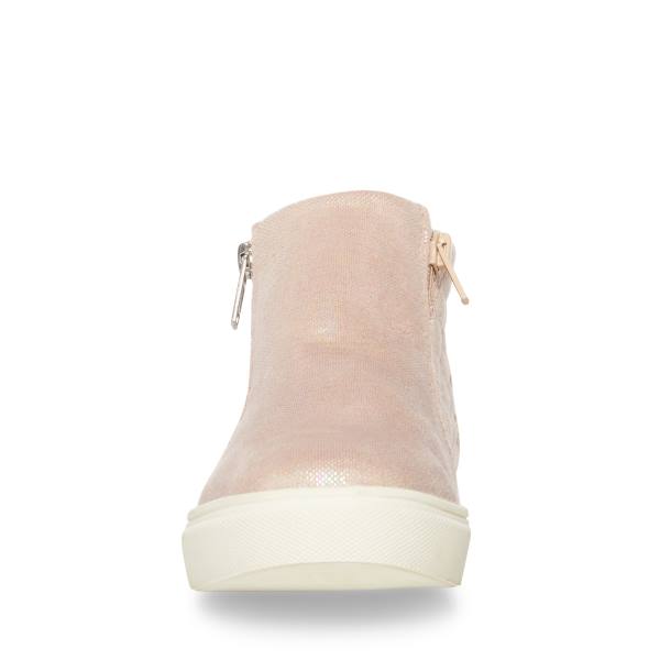 Steve Madden Areggie Blush Sneakers Barn Rosa | SM-869IU