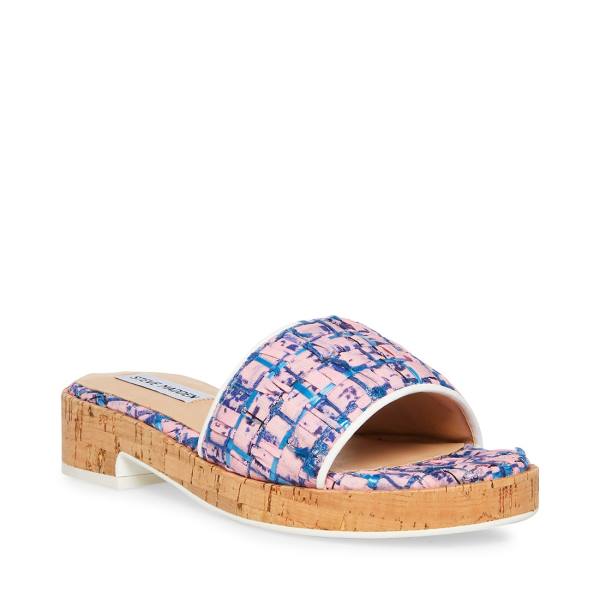 Steve Madden Aria Sandaler Dam Rosa Olika Färger | SM-529QS