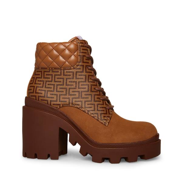 Steve Madden Aryn Tan Kängor Dam Bruna Olika Färger | SM-417DM