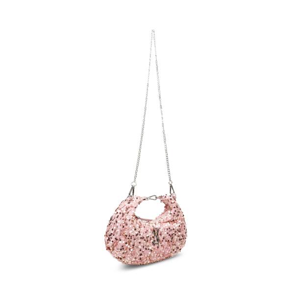 Steve Madden Bbrenda Sequins Blush Crossbody Väska Dam Rosa | SM-820CO