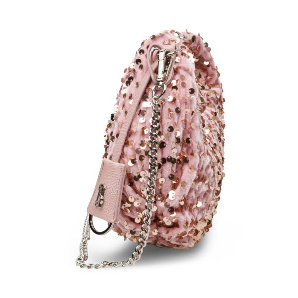 Steve Madden Bbrenda Sequins Blush Crossbody Väska Dam Rosa | SM-820CO