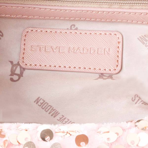 Steve Madden Bbrenda Sequins Blush Crossbody Väska Dam Rosa | SM-820CO