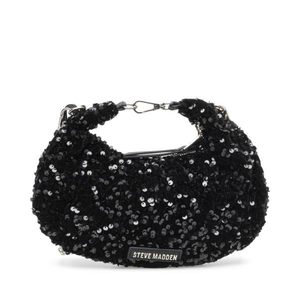 Steve Madden Bbrenda Sequins Crossbody Väska Dam Svarta | SM-164SV