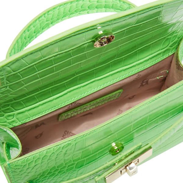 Steve Madden Bdignify Crocodile Crossbody Väska Dam Ljusgröna | SM-187IV