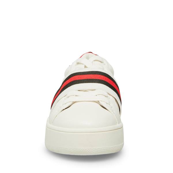 Steve Madden Becks Sneakers Dam Vita Olika Färger | SM-615LP