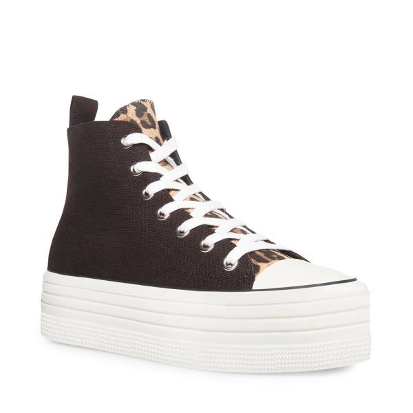 Steve Madden Berkley Sneakers Dam Svarta Olika Färger | SM-725PN