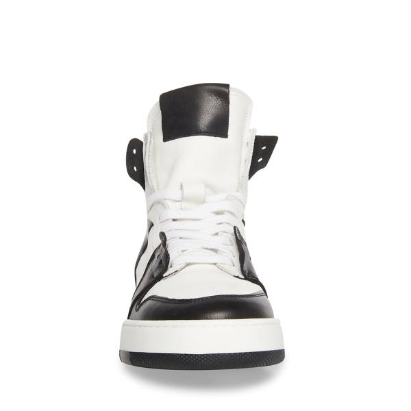 Steve Madden Bizzy Sneakers Dam Svarta Vita | SM-829GA