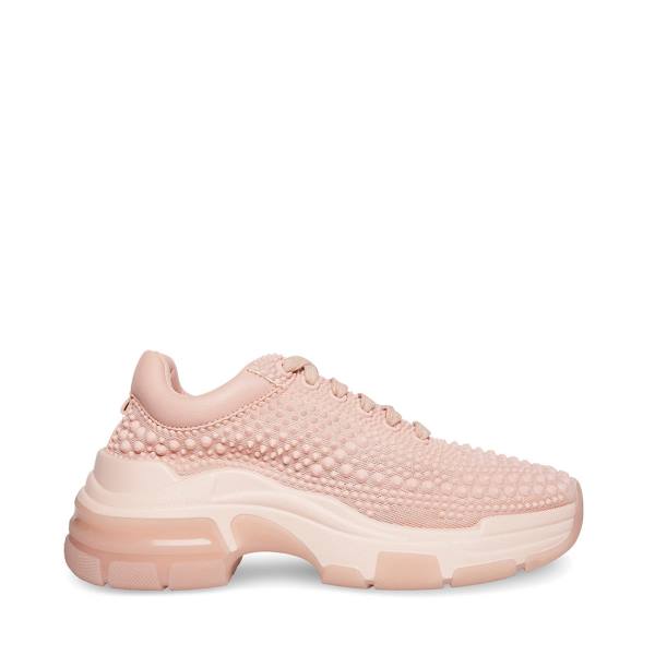 Steve Madden Blitz Blush Sneakers Dam Rosa | SM-450GD