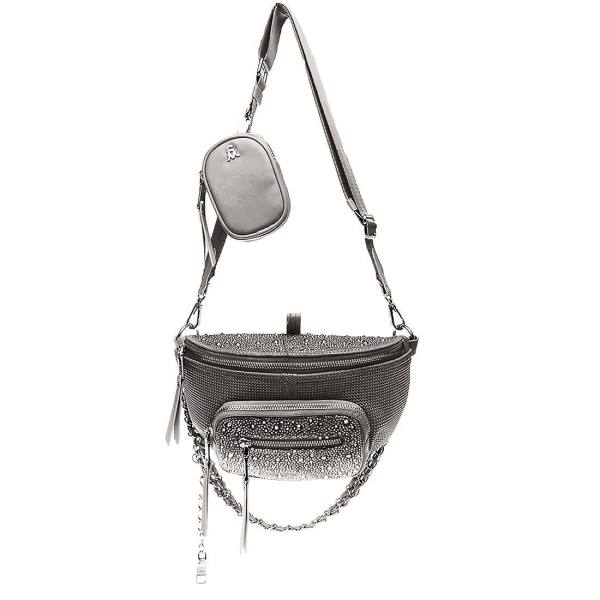 Steve Madden Bmaxima Charcoal Crossbody Väska Dam Grå | SM-786QJ