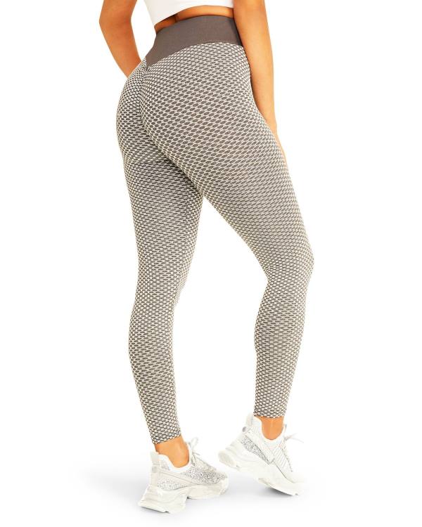 Steve Madden Bodycon Scrunched Leggings Dam Ljusgrå | SM-853RT