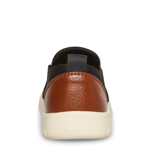 Steve Madden Bport Loafers Barn Svarta | SM-172ST