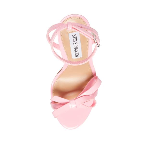 Steve Madden Bradshaw Lack Heel Högklackade Skor Dam Rosa | SM-961YA