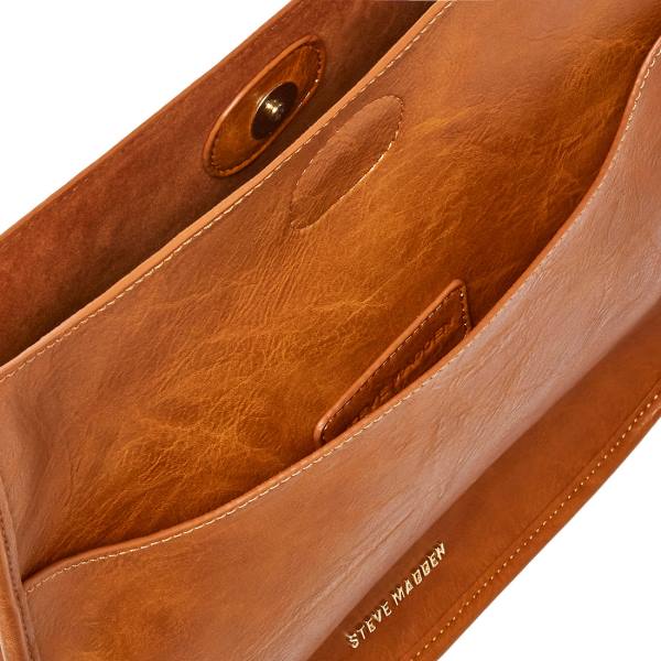 Steve Madden Brayaa Cognac Axelväska Dam Bruna | SM-073YB