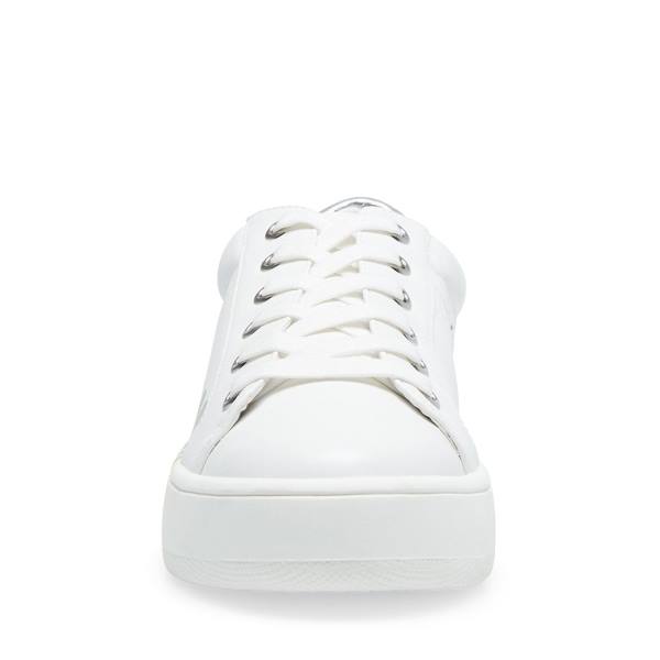 Steve Madden Brexton Sneakers Dam Vita Silver | SM-901VM