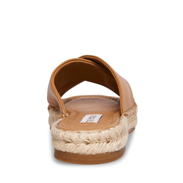 Steve Madden Brienna Tan Läder Sandaler Dam Bruna | SM-538HI