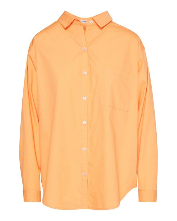 Steve Madden Bright Button Down Blast Dam Orange | SM-921UJ