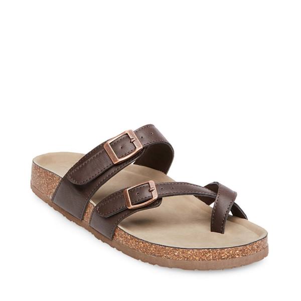 Steve Madden Bryceee Sandaler Dam Mörkbruna | SM-231LR