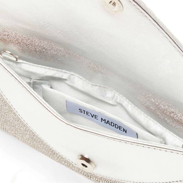 Steve Madden Bswagger Crossbody Väska Dam Silver | SM-468ZR