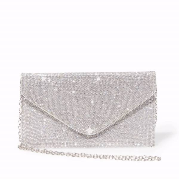 Steve Madden Bswagger Crossbody Väska Dam Silver | SM-468ZR