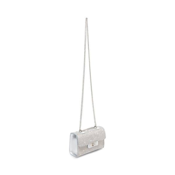 Steve Madden Bwonders Crossbody Väska Dam Silver | SM-542OM