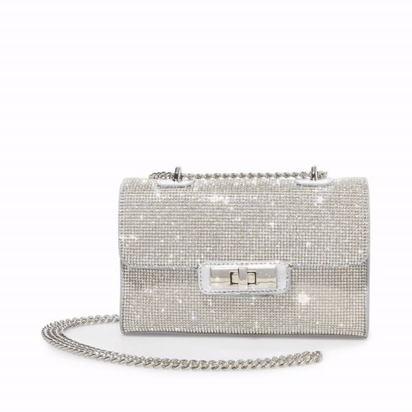 Steve Madden Bwonders Crossbody Väska Dam Silver | SM-542OM