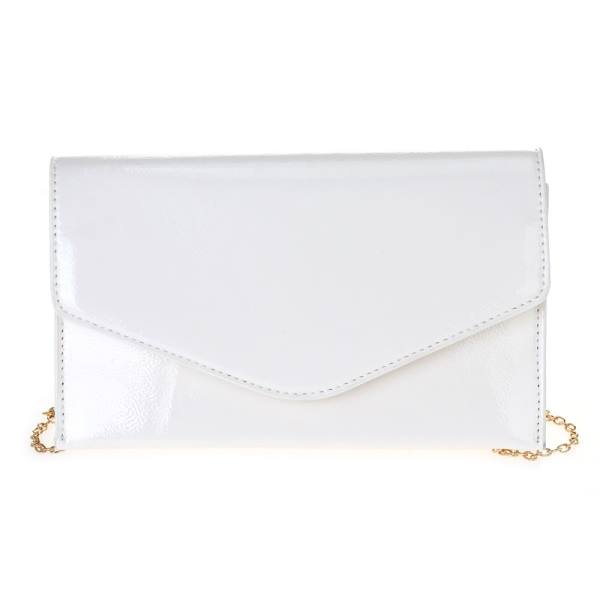 Steve Madden Bworldly Lack Crossbody Väska Dam Vita | SM-450FR