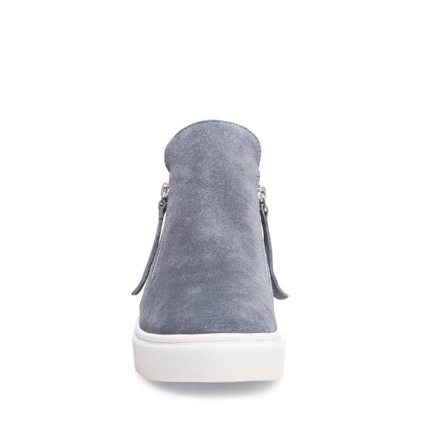 Steve Madden Caliber-f Mocka Sneakers Dam Grå | SM-478VY