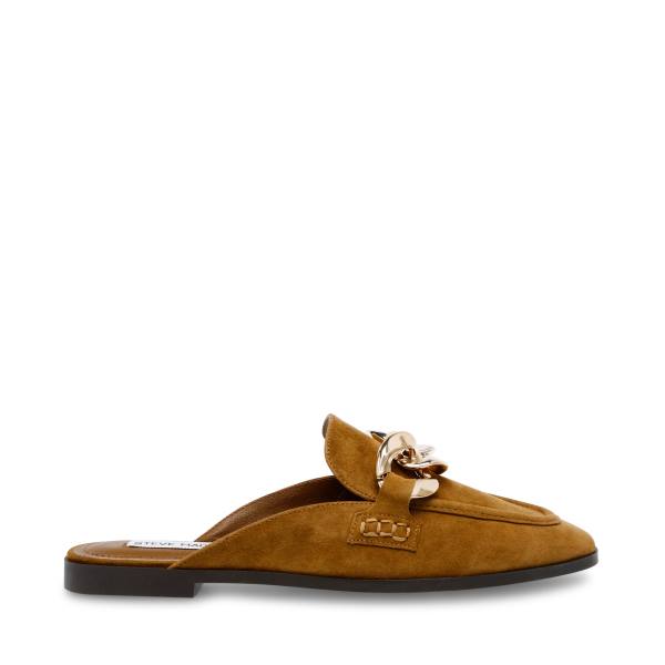 Steve Madden Cally Cognac Mocka Platta Skor Dam Bruna | SM-186MH