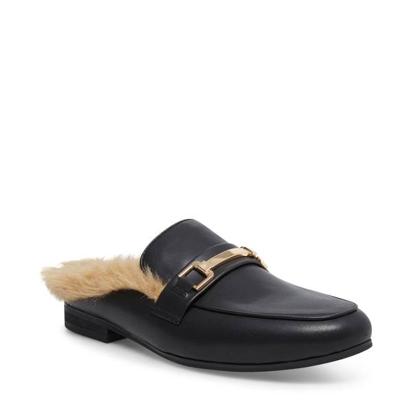 Steve Madden Calvino Läder Finskor Herr Svarta | SM-687BA