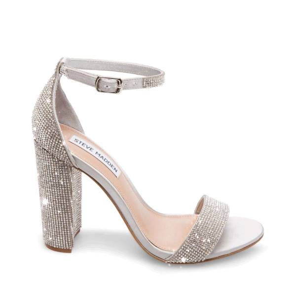 Steve Madden Carrson-r Heel Högklackade Skor Dam Crystal | SM-726VX