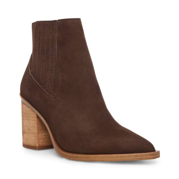 Steve Madden Catreena Nubuck Kängor Dam Bruna | SM-098BE