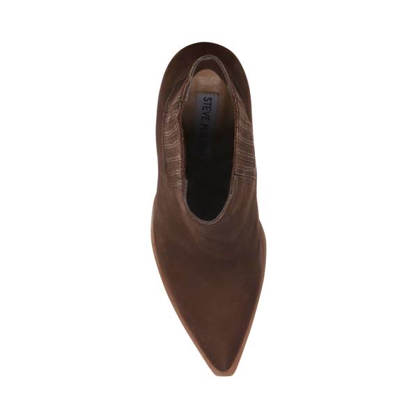 Steve Madden Catreena Nubuck Kängor Dam Bruna | SM-098BE