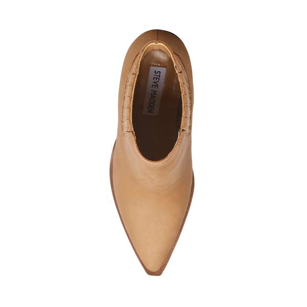 Steve Madden Catreena Tan Nubuck Kängor Dam Bruna | SM-679RN