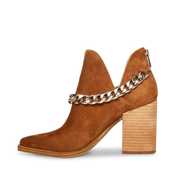 Steve Madden Cedar-c Chestnut Mocka Kängor Dam Bruna | SM-659BC