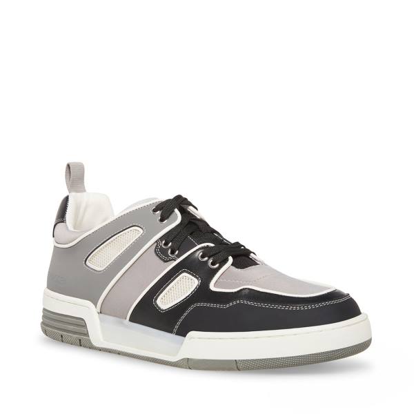 Steve Madden Chris Sneakers Herr Svarta Grå | SM-312UB